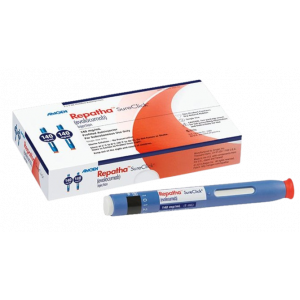 REPATHA 140 MG / ML ( EVOLOCUMAB ) 1 ML 2 PREFILLED AUTOINJECTORS